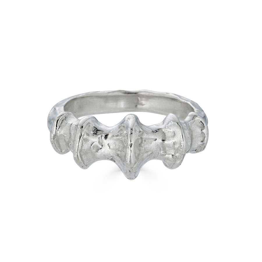 Whelk Ring, Silver