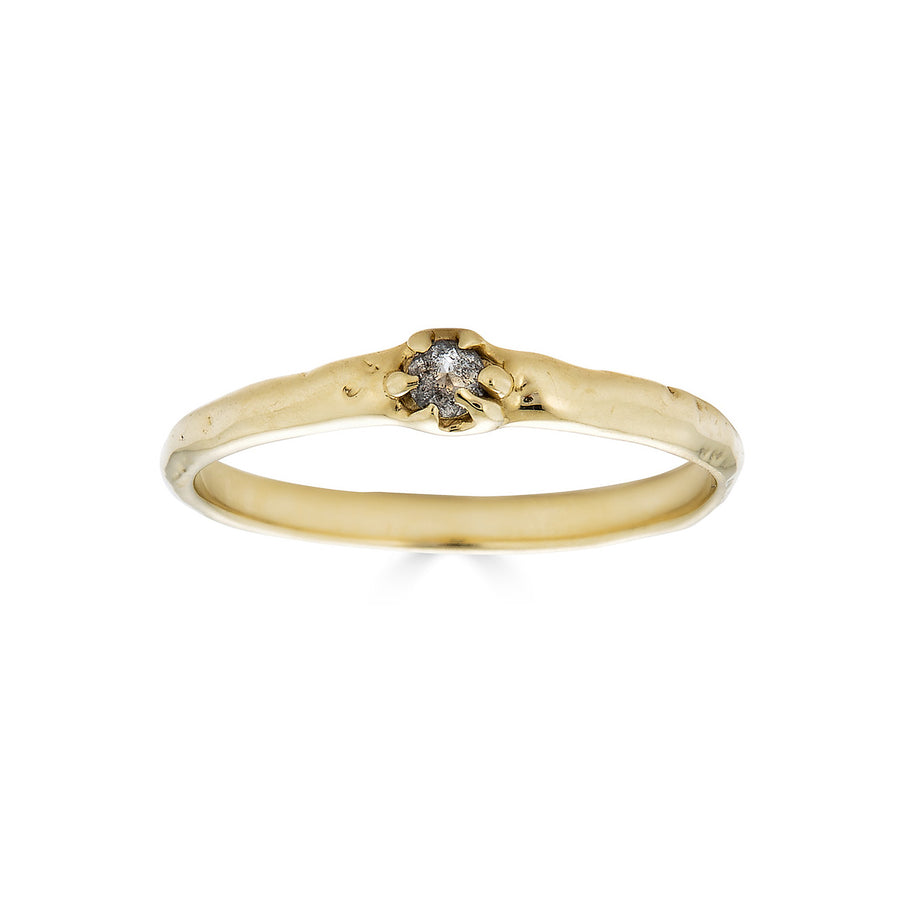 Love Ring |18K one love diamond gold ring - PC Chandra