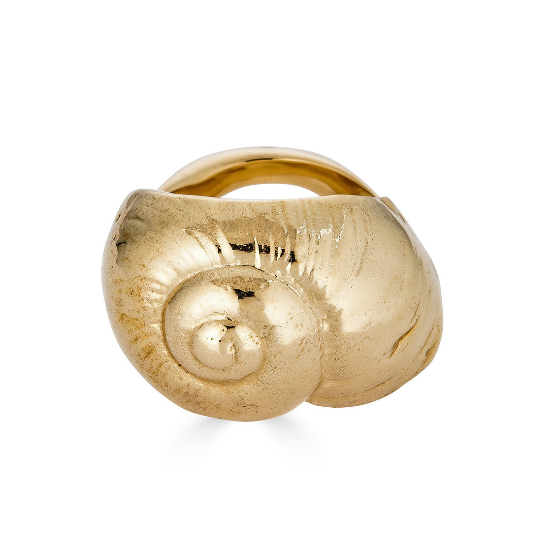 Moon Snail Cocktail Ring