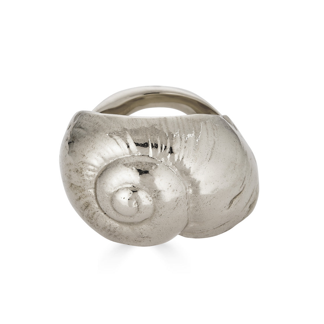 Moon Snail Cocktail Ring